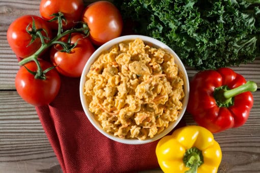Buffalo-Style-Chicken-Pasta-Salad---Above---Pasta-Salads