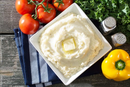Garlic-Mashed-Potatoes-with-Butter---Above---Side-Dishes