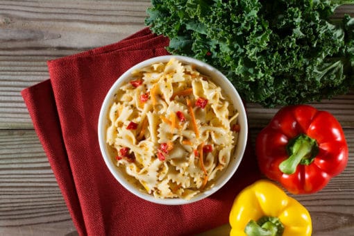 Zesty-Bow-Tie-Pasta-Salad---Above---Pasta-Salads